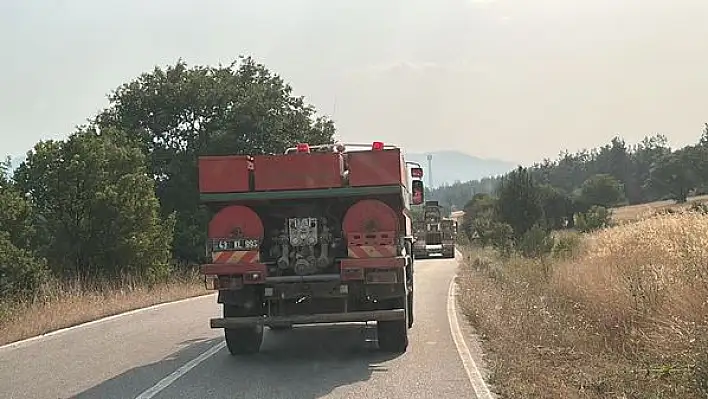 Kütahya’da orman yangını