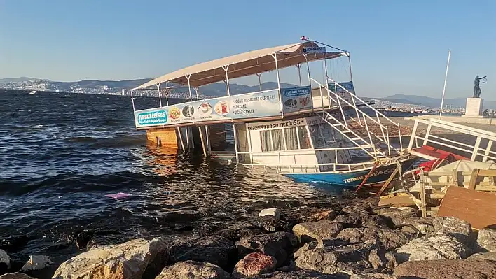 Lodos ekmek teknesini batırdı