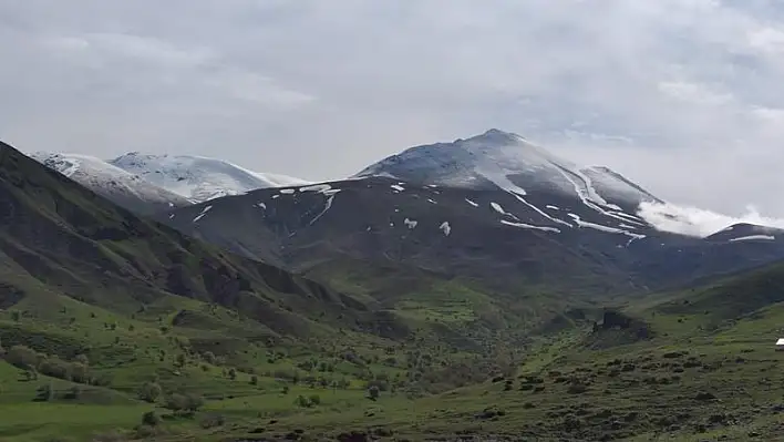 Mayıs ayında kar yağdı