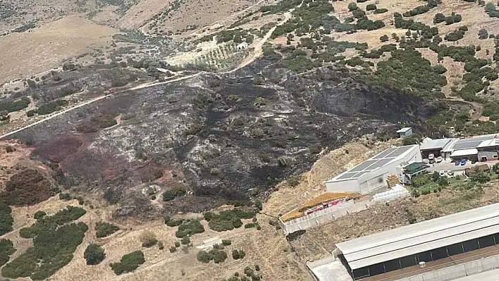 Menemen’deki yangın kontrol altında alındı