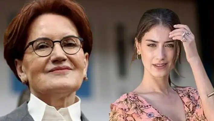 Meral Akşener, Hazal Kaya’ya destek oldu