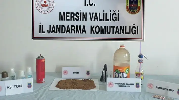 Mersin'de uyuşturucu operasyonu!