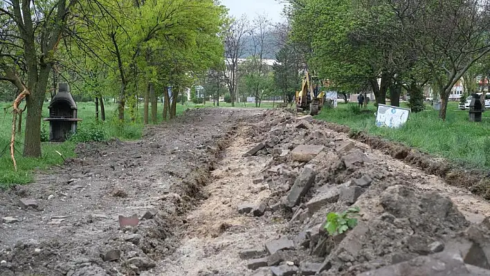 Mesire alanına çevre düzenlemesi