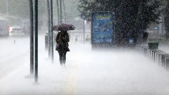 Meteoroloji'den gök gürültülü sağanak yağış uyarısı!