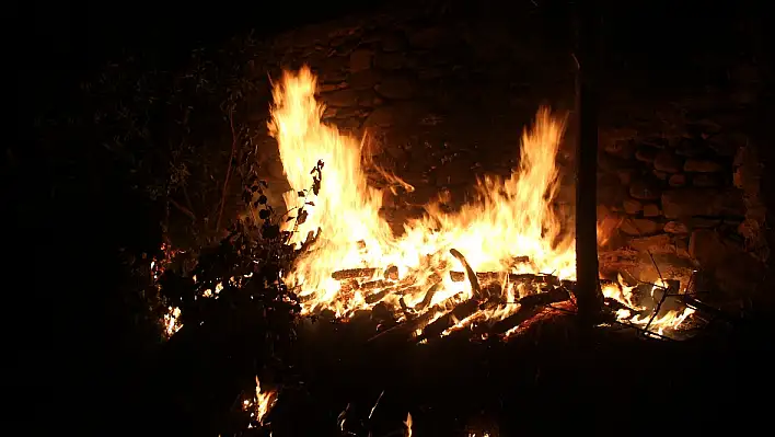 Mursallı Mahallesinde yangın