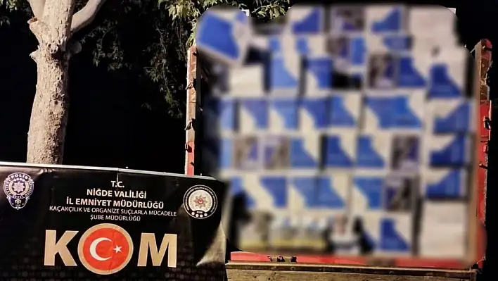 Niğde’de 5 Ton Kaçak Tütün Ele Geçirildi!