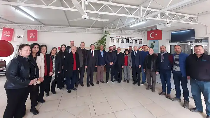 ÖDEMİŞ CUMHURİYET HALK PARTİSİ İLÇE BAŞKANI MUSTAFA TURAN OLDU