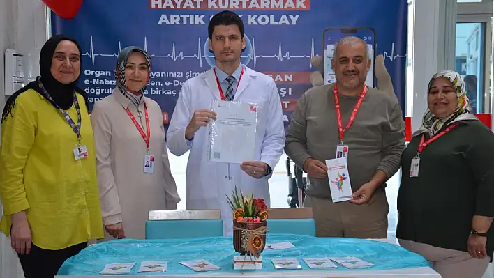 Ödemiş Devlet Hastanesi'nden Organ Bağışı Farkındalığı Etkinliği