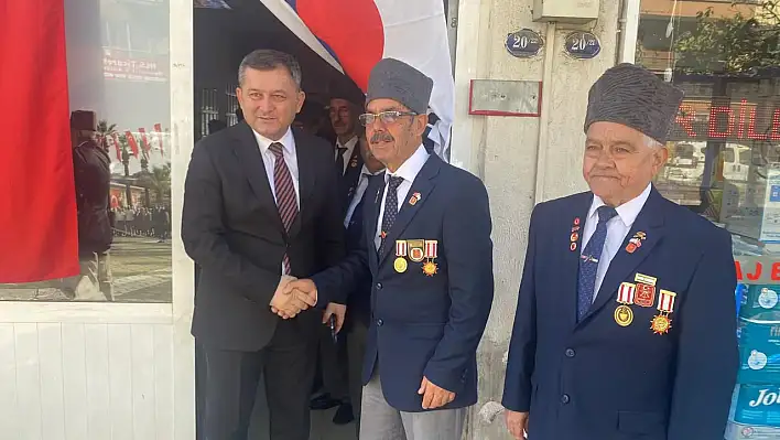 Ödemiş Kaymakamı Erdoğan'dan Gaziler Günü Ziyareti
