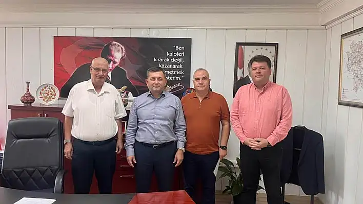 Ödemiş Kaymakamı Erdoğan'dan Şoförler Odası'na Teşekkür Belgesi