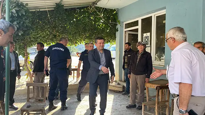 Ödemiş Kaymakamı Mahalle Ziyaretlerini Sürdürüyor
