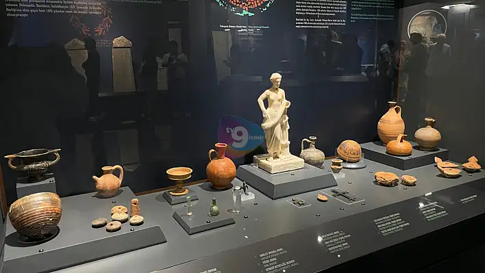 ÖDEMİŞ MÜZESİ'NDE YENİ ARKEOLOJİK SERGİ ZİYARETÇİLERİN İLGİSİNE SUNULDU