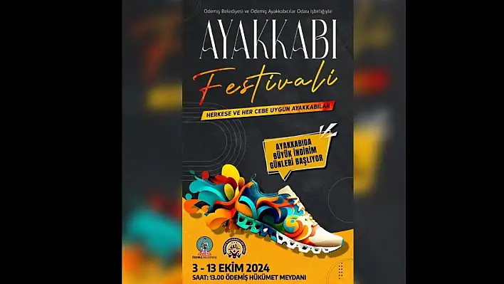 Ödemiş'te Ayakkabı Festivali Başlıyor