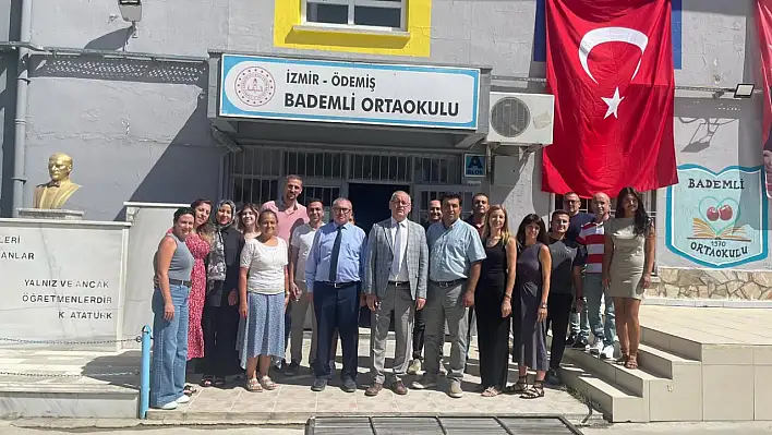 Ödemiş'te Eğitim Kurumlarına Yeni Yıl Ziyaretleri