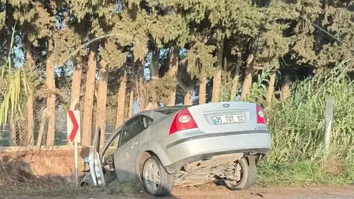 Ödemiş'te Hatalı Sollama Kazası: 3 Yaralı