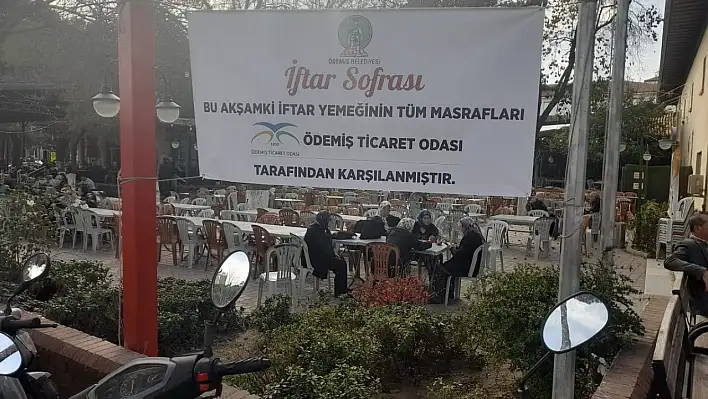 Ödemiş Ticaret Odası'ndan İftar Sofralarına Destek