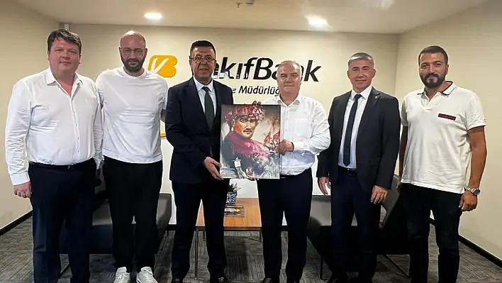 ÖDEMİŞ TİCARET ODASI'NDAN VAKIFBANK'A ZİYARET