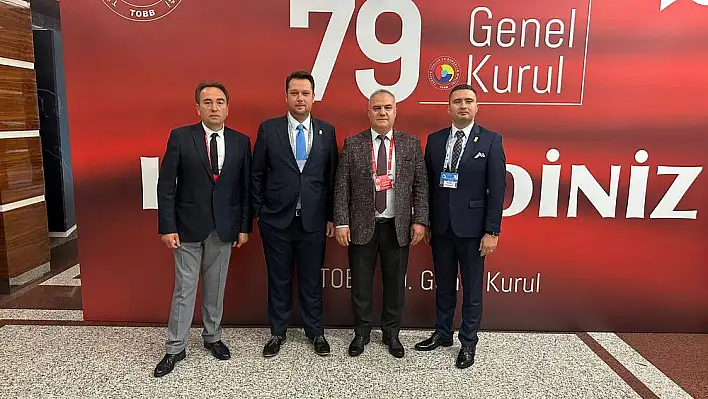 Ödemiş Ticaret Odası TOBB Genel Kurulunda