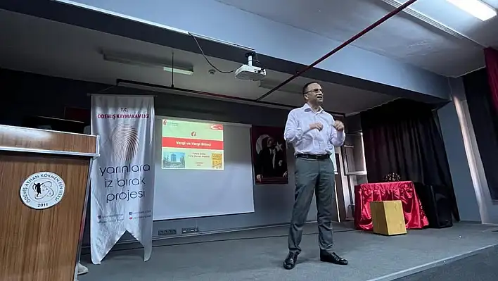 Ödemiş Vergi Dairesi'nden Öğrencilere Vergi Bilinci Eğitimi