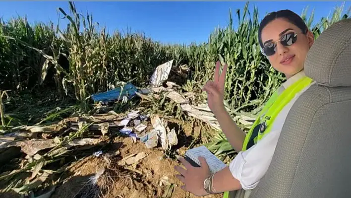 Ödemişli Genç Pilot Berfu Hatipoğlu, Torbalı'da Eğitim Uçağı Kazasında Hayatını Kaybetti