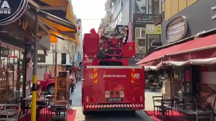 Otelde çıkan yangın büyük panik yarattı