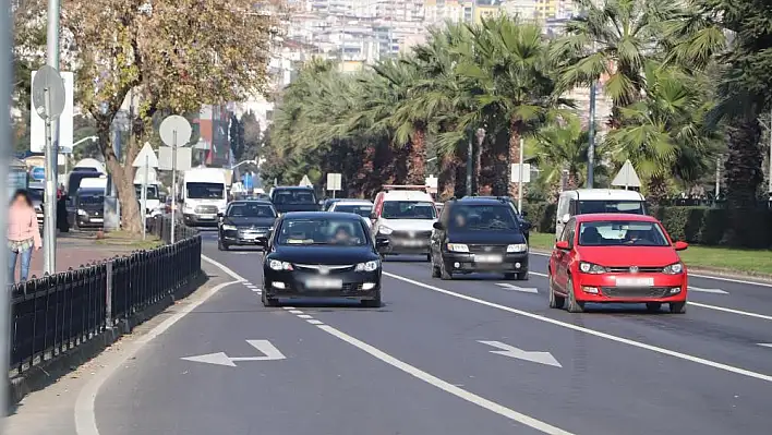 Samsun'da trafiğe kayıtlı araç sayısı 441 bini geçti