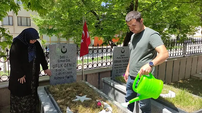 Şehit annesinden duygulanan sözler