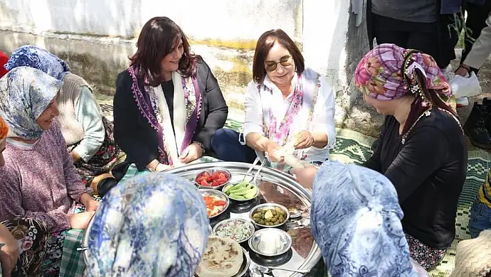 Selvi Kılıçdaroğlu, Aydın’da kadın çiftçilerle buluştu