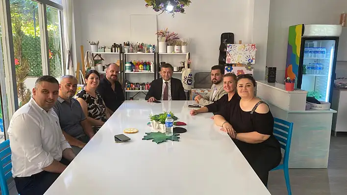 'Sihirli Eller Hobi ve Sanat Atölyesi'ne Ziyaret Gerçekleştirildi