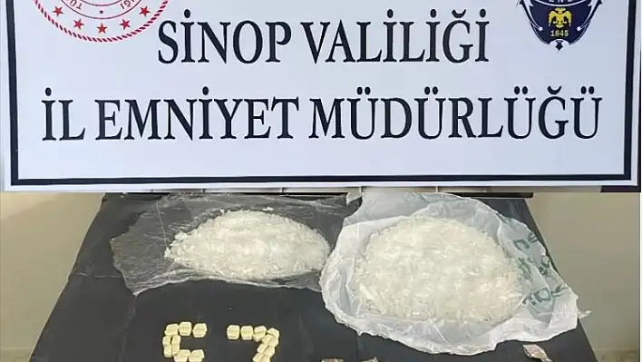 Sinop'ta uyuşturucu operasyonu!