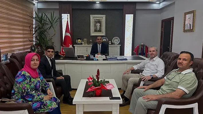 Sosyal Güvenlik Haftası'nda Kaymakam Çelik'e Ziyaret