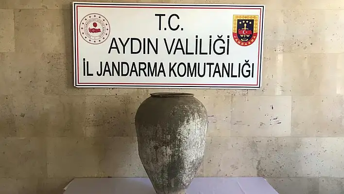 Tarihi eseri satmaya çalışırken yakalandı