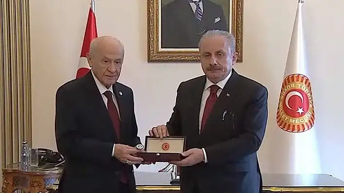 TBMM’nin geçici başkanı Bahçeli