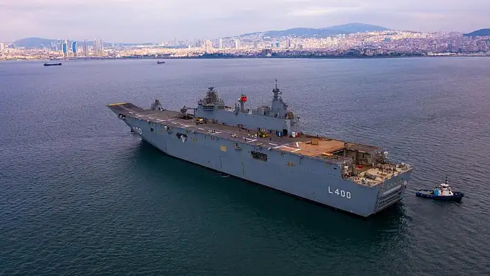 TCG Anadolu gemisi halka açılıyor