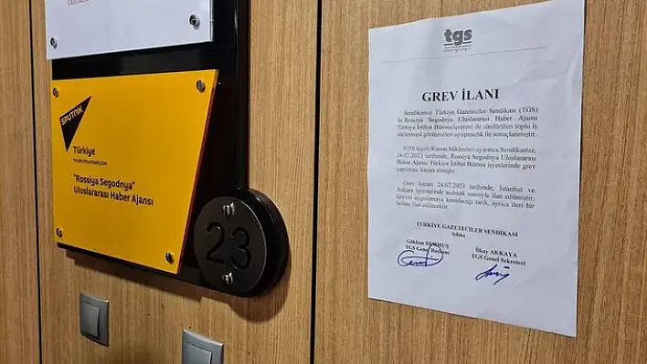 TGS, Sputnik'te grev kararını astı