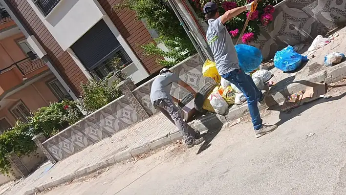 Tire'de Çöp Konteynerlerine Özenli Dokunuş: Bakım ve Onarım Sürüyor