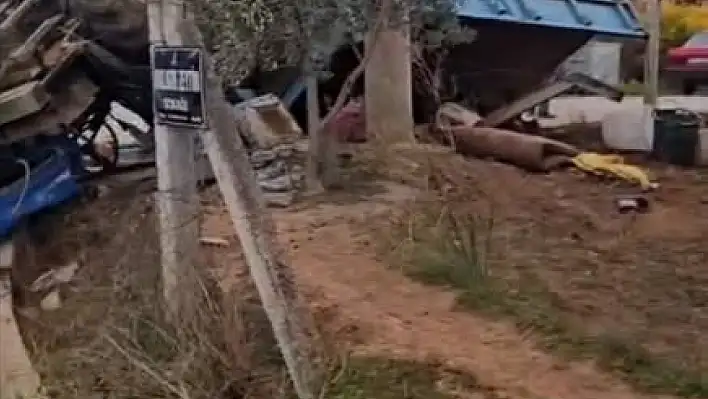 Tire'de Korkutan Traktör Kazası