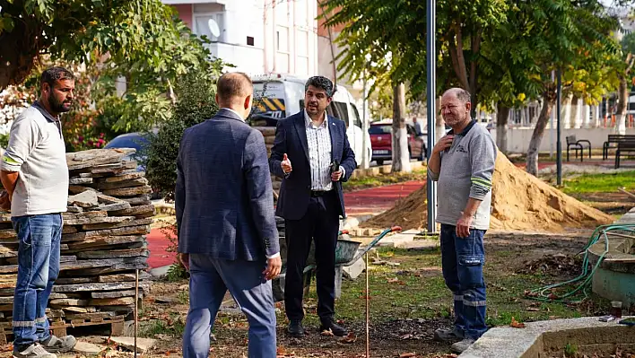 Tire'de Üst Yapı Çalışmaları Hız Kazandı