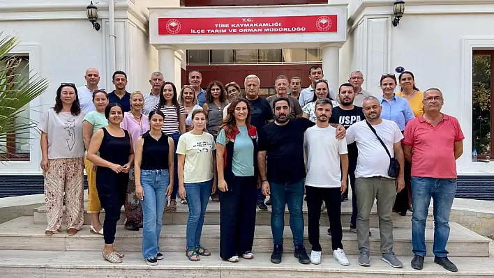 Tire İlçe Tarım Müdürlüğü, Veteriner Hekim Orhan Aytulum'u Uğurladı