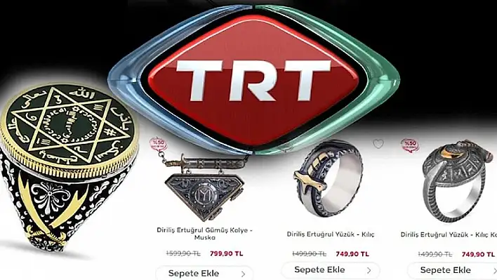 TRT, tılsımlı yüzük ve muska satışı yapıyor