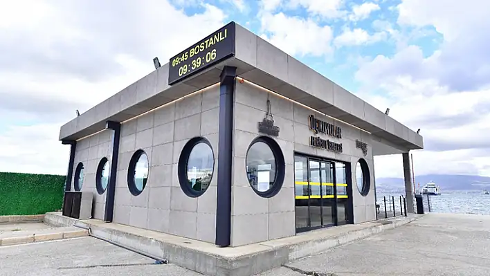 Üçkuyular ve Bostanlı feribot iskeleleri yenileniyor