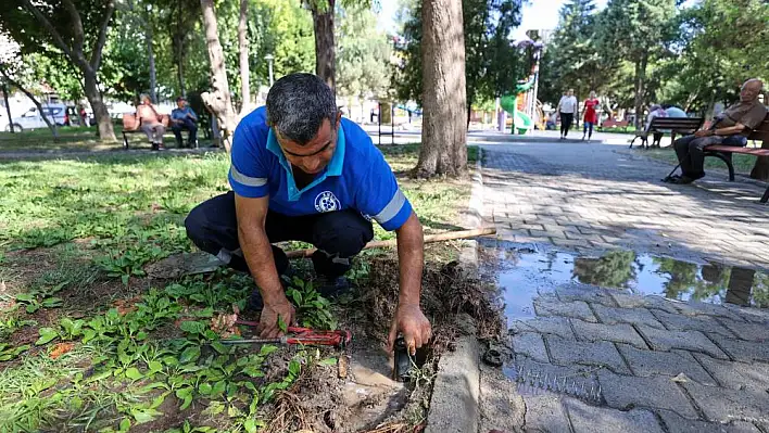 Vandallar fıskiyeleri kırdı