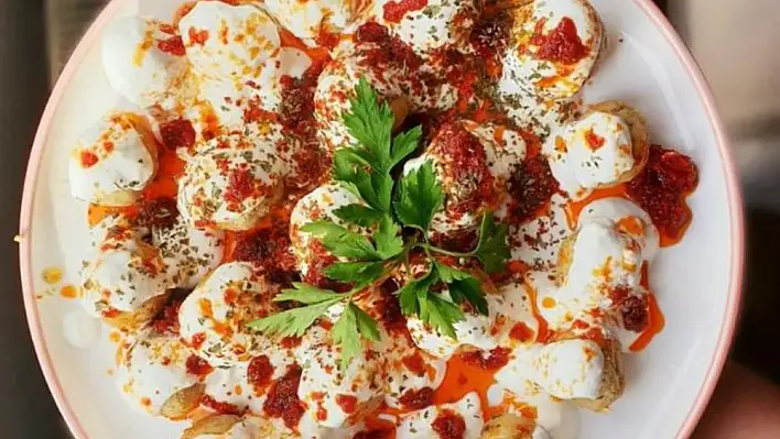 Vejetaryen, protein deposu mercimek mantısı tarifi