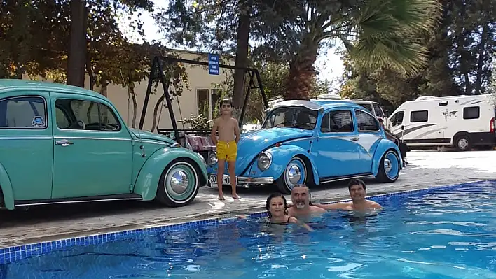 Vosvos Tutkunları Pamukkale Karahayıt'ta Buluştu