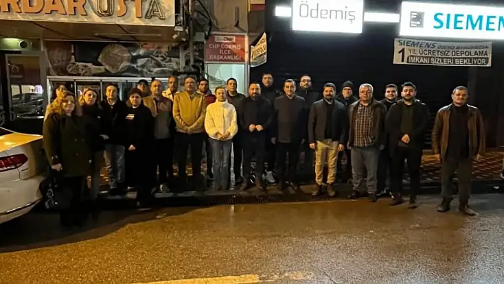 CHP Ödemiş ilçe başkanlığı 6 Şubat’ı unutmadı