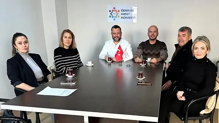 CHP ÖDEMİŞ’TEN KENT KONSEYİ’NE ZİYARET