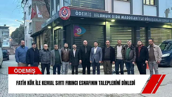 Fatih Kök ile Kemal Sırtı fırıncı esnafının taleplerini dinledi