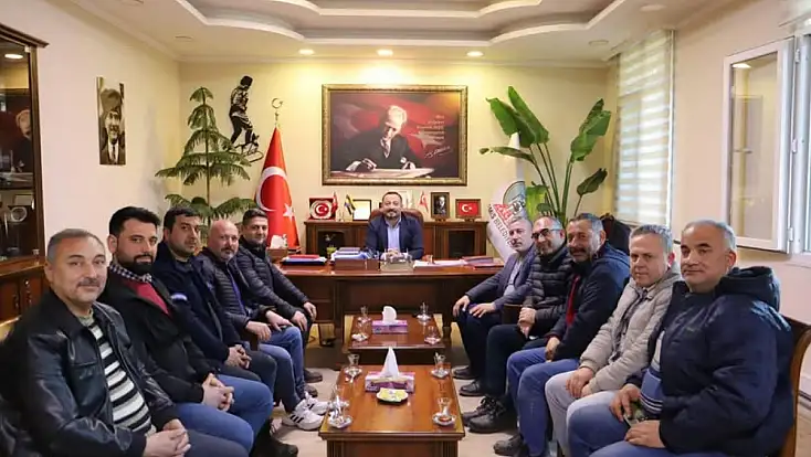 Hakan Güçlü’den Belediye Başkanı Turan’a Ziyaret