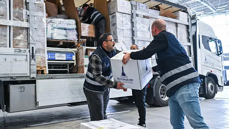 İzmir Büyükşehir’den Hatay’a Dayanışma Mesajı