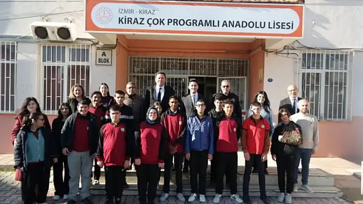 KAYMAKAM VE MİLLİ EĞİTİM MÜDÜRÜNDEN OKUL ZİYARETİ